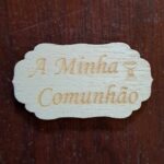 Placa com a minha comunhão