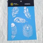 Stencil " Penas " mod.2 15x20cm