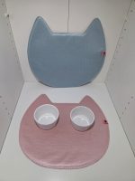 Tapete de alimentação para gatos